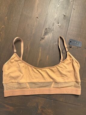 Lounge Underwear Mesh Bra New With Tags XL